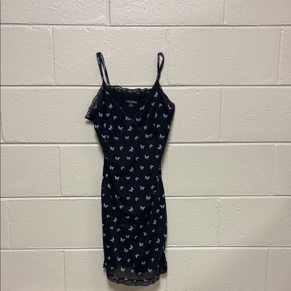 Wild Fable Black and White Mini Dress with a trendy design and flattering fit
